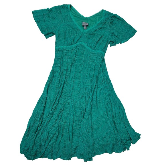 Rabbit Rabbit Rabbit Designs Women's Green Dress, Size 4 - Picture 1 of 4
